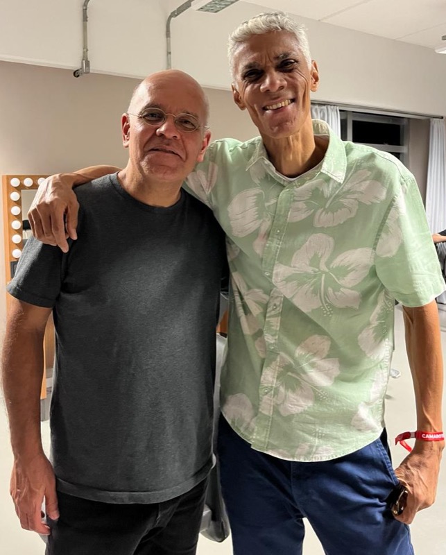 Edilson Morais e Marcos Suzano juntos