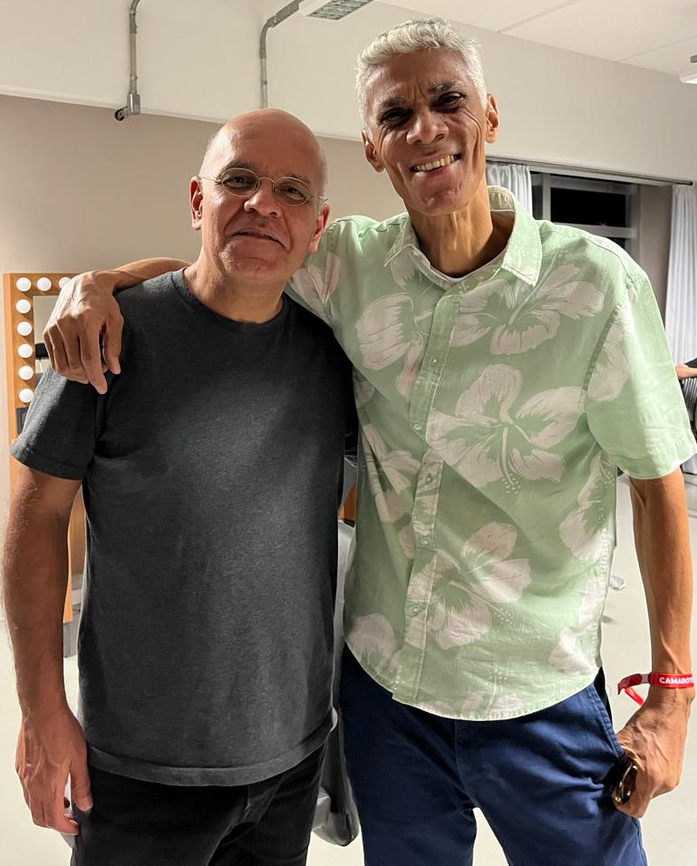 Edilson Morais e Marcos Suzano juntos